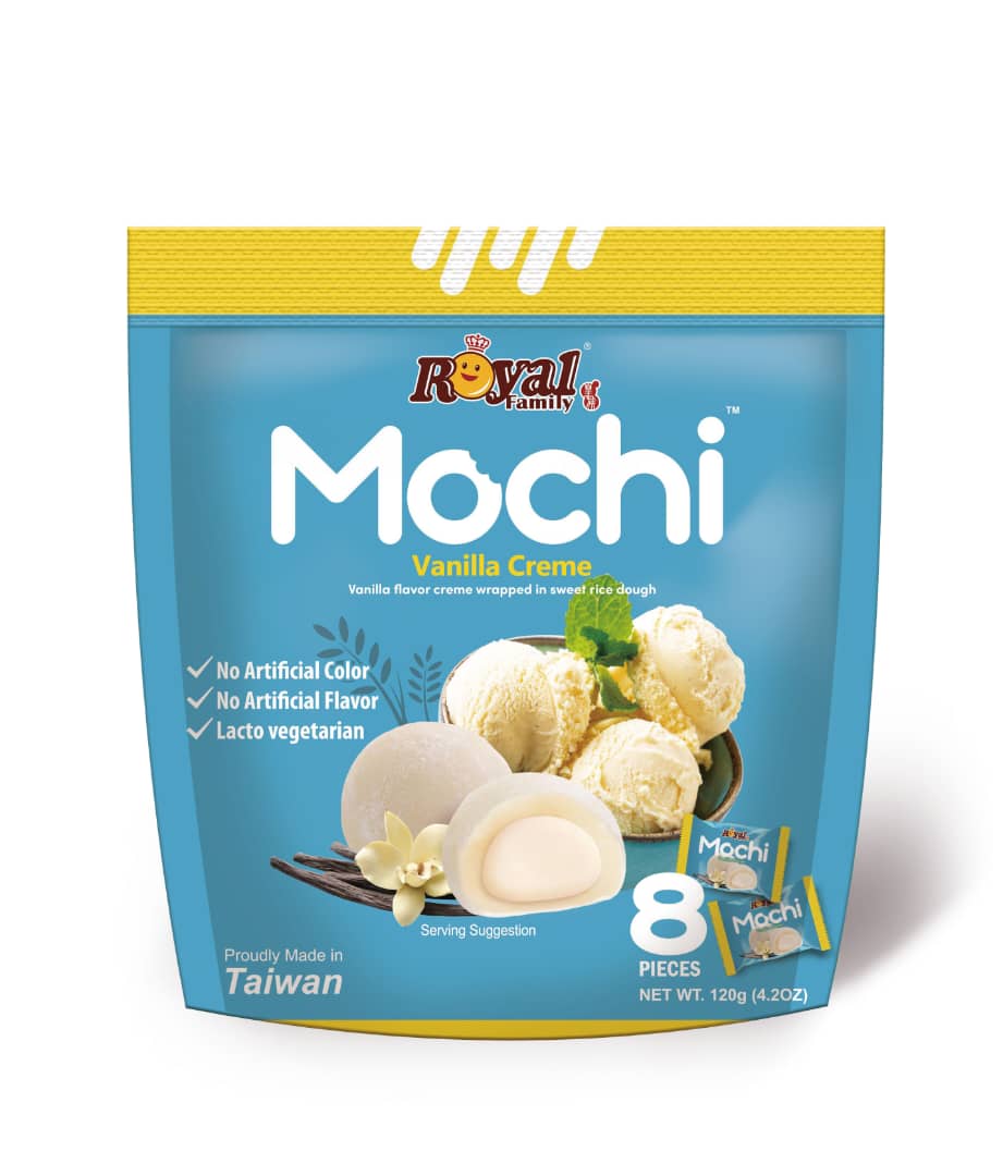 Mochi vanilla creme cartoon