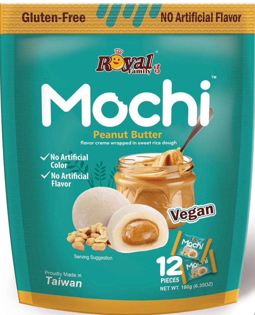 Mochi peanut butter cartoon