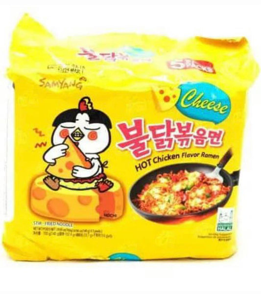 Samyang cheese cartoon