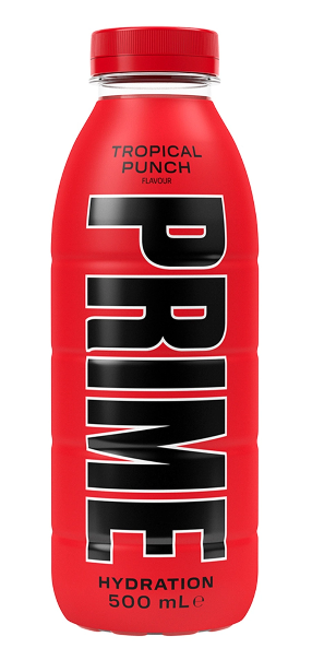 Prime tropical punch 500 ml cartoon