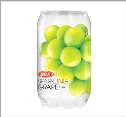 OKF sparkling grape cartoon