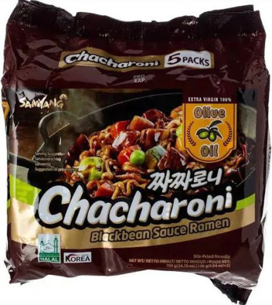 samyang chacharoni blackbean cartoon