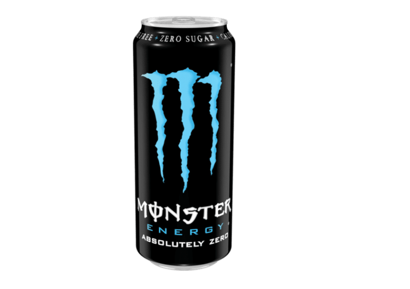 Monster absolutely zero zero sugar cartoon